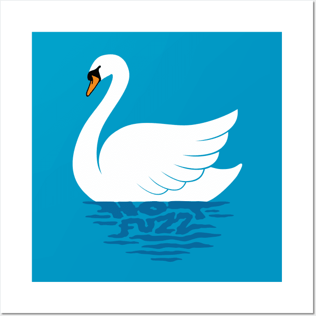 Just The One Swan Actually Wall Art by Byway Design